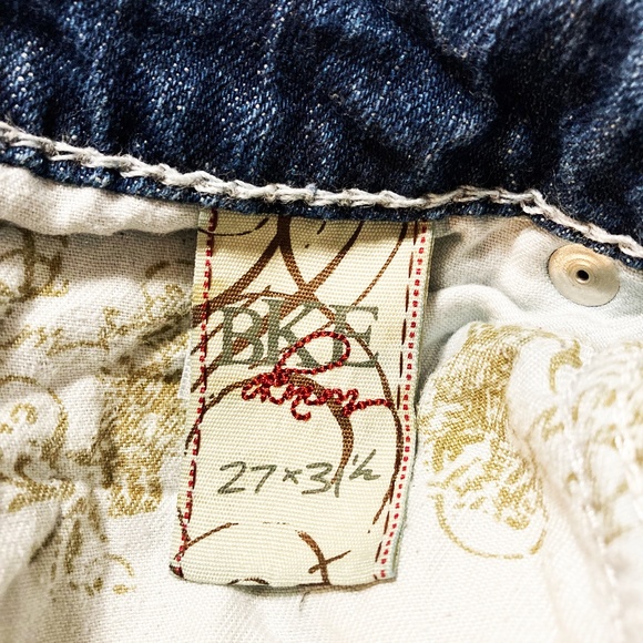 BKE Stella Women's Jeans Size 27, Embellished Decor on Back Flap Pockets - Picture 5 of 5